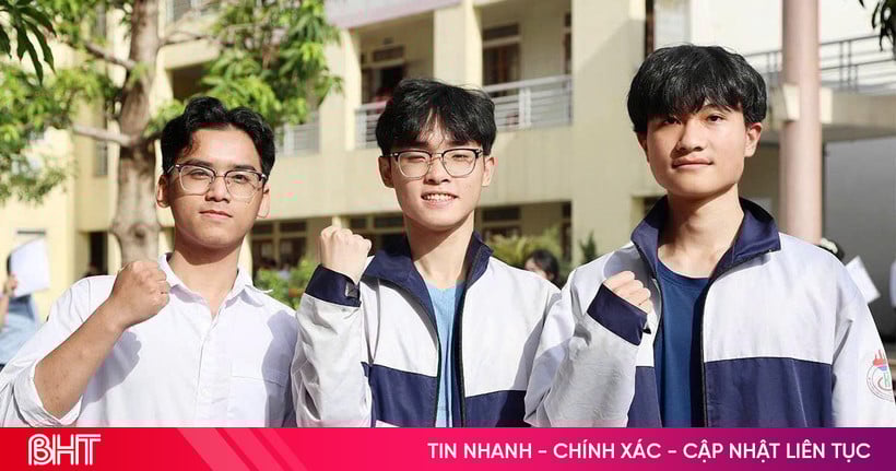 Ha Tinh មាន 341 ពិន្ទុ 10 ក្នុងការប្រឡងបញ្ចប់វិទ្យាល័យឆ្នាំ 2025
