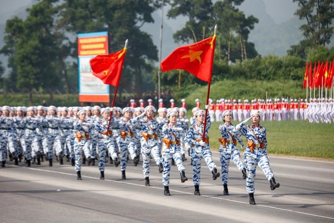 Mãn nhãn buổi diễu binh 15 . 000 Chiến sĩ công an và quân đội hợp luyện - Ảnh 6.