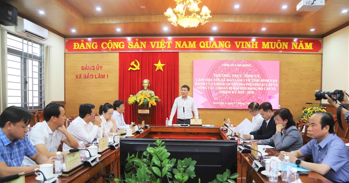 មូលដ្ឋានផ្តោតលើប្រតិបត្តិការរដ្ឋាភិបាលកម្រិតពីរប្រកបដោយប្រសិទ្ធភាព និងសមាជបក្សនៅថ្នាក់ឃុំ។