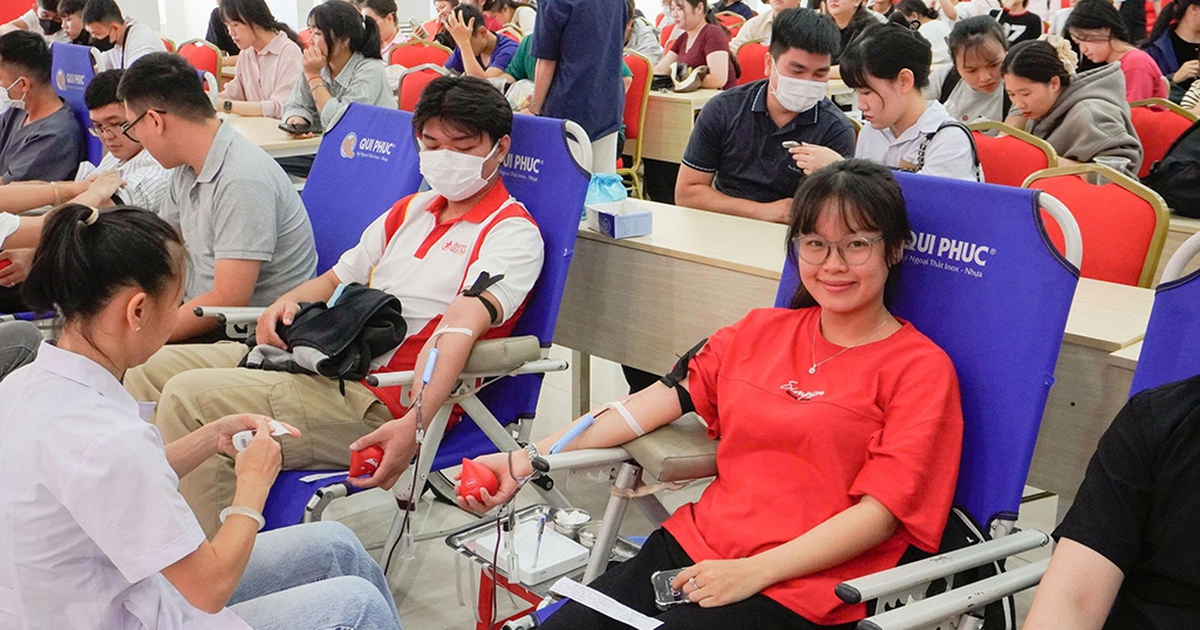 Lợi ích không ngờ của hiến máu
