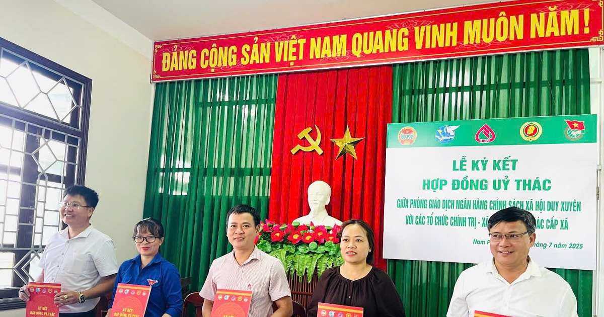 Tổng dư nợ cho vay ủy thác của Phòng giao dịch Ngân hàng Chính sách xã hội Duy Xuyên đạt gần 499 tỷ đồng