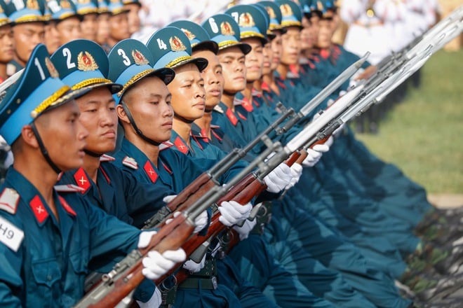 Mãn nhãn buổi diễu binh 15 . 000 Chiến sĩ công an và quân đội hợp luyện - Ảnh 11.