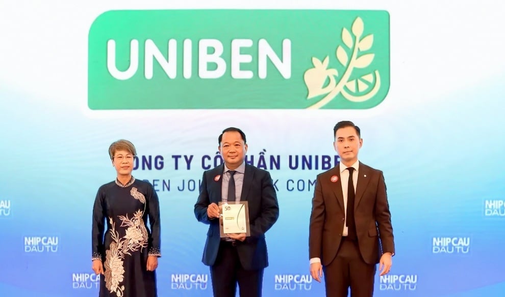 Uniben được vinh danh tại “Top 50 doanh nghiệp phát triển bền vững 2025” - 1