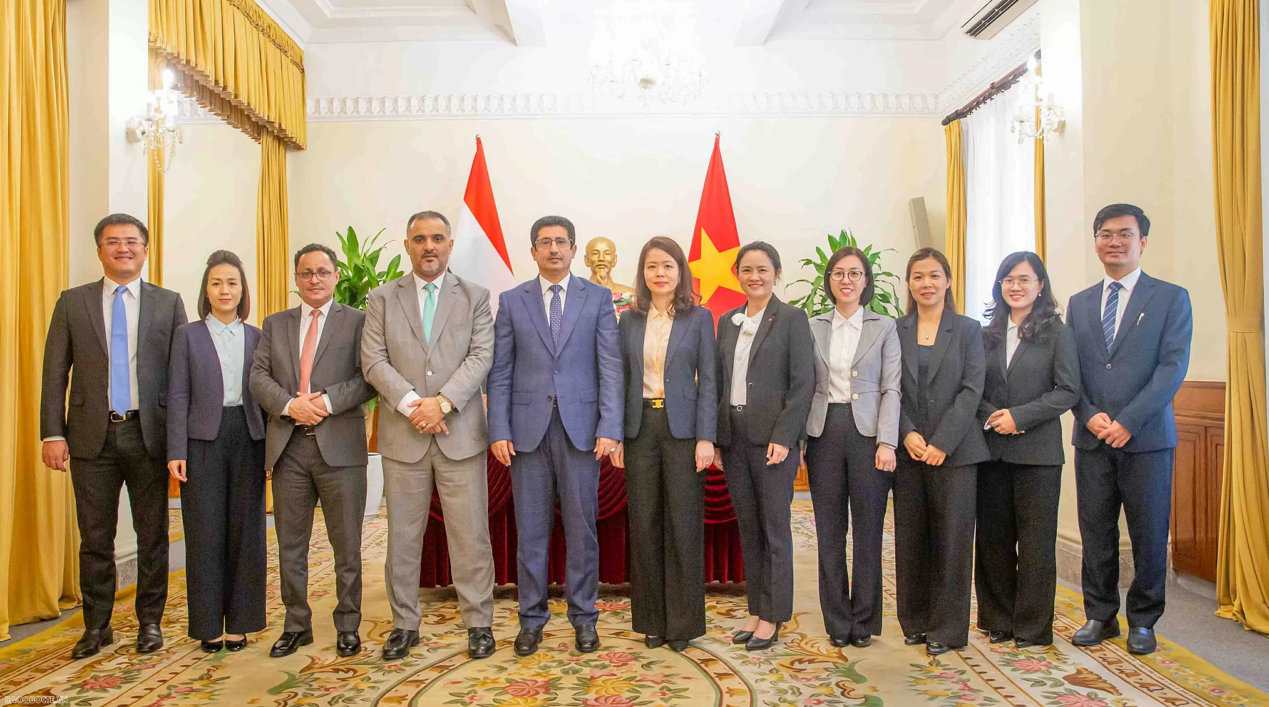 Yemen đề nghị Việt Nam hỗ trợ doanh nghiệp nước này sang họ tập