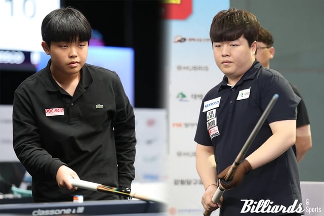 Billiards: Thần đồng Hàn Quốc vô địch, sau trận bán kết suýt thua tay cơ học sinh- Ảnh 1.