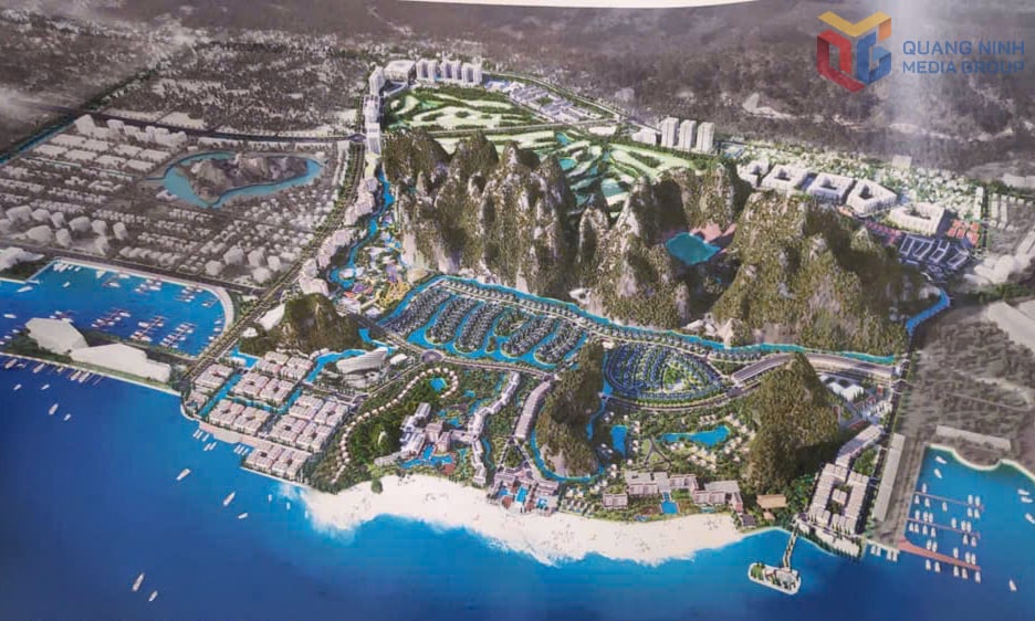 Quy hoạch Tổ hợp du lịch nghỉ dưỡng - giải trí cao cấp, sân golf và khu dân cư Monbay Vân Đồn tương tác hoạt động du lịch tại đặc khu Vân Đồn. 