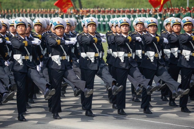 Mãn nhãn buổi diễu binh 15 . 000 Chiến sĩ công an và quân đội hợp luyện - Ảnh 15.