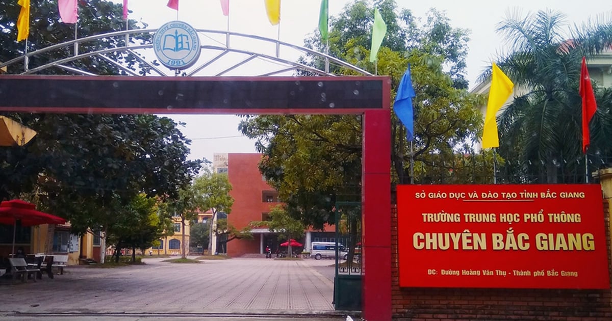 Bắc Ninh 'trả lại tên' cho Trường chuyên Bắc Giang