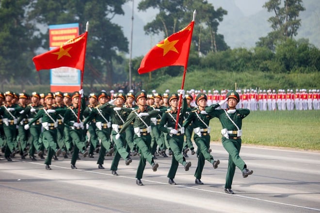 Mãn nhãn buổi diễu binh 15 . 000 Chiến sĩ công an và quân đội hợp luyện - Ảnh 10.