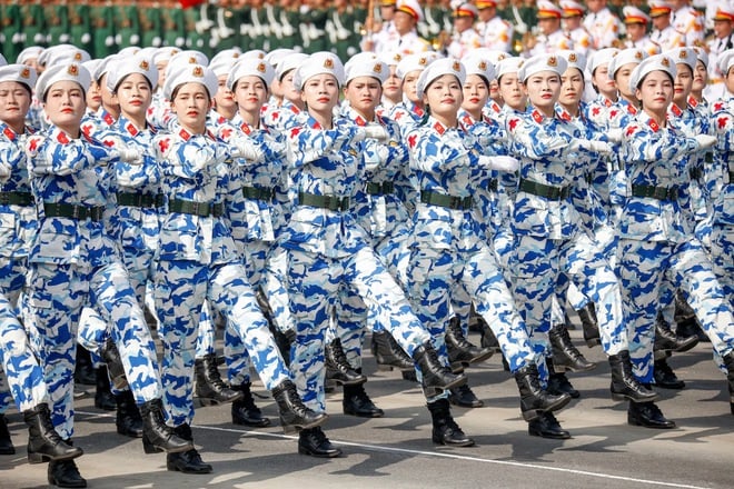 Mãn nhãn buổi diễu binh 15 . 000 Chiến sĩ công an và quân đội hợp luyện - Ảnh 4.