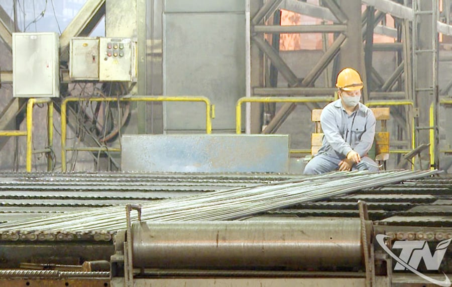 En los primeros 6 meses de este año, Thai Trung Steel Rolling Joint Stock Company logró unos ingresos totales de más de 3,127 mil millones de VND, lo que equivale al 61,39% del plan anual.