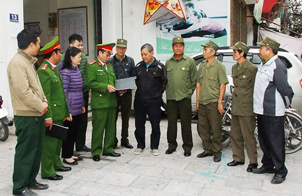 Toàn tỉnh có 4.351 Tổ bảo vệ an ninh, trật tự