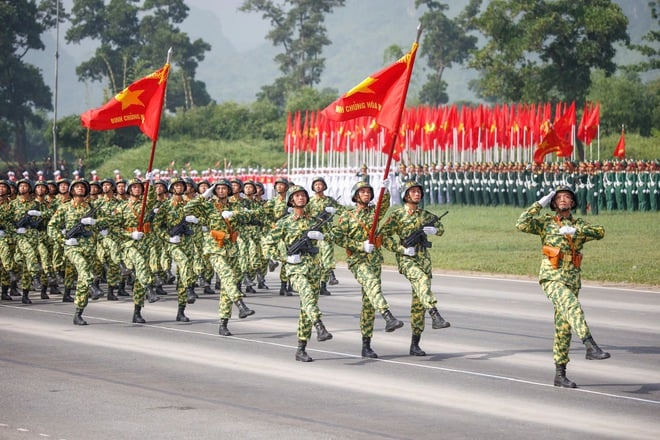 Mãn nhãn buổi diễu binh 15 . 000 Chiến sĩ công an và quân đội hợp luyện - Ảnh 7.