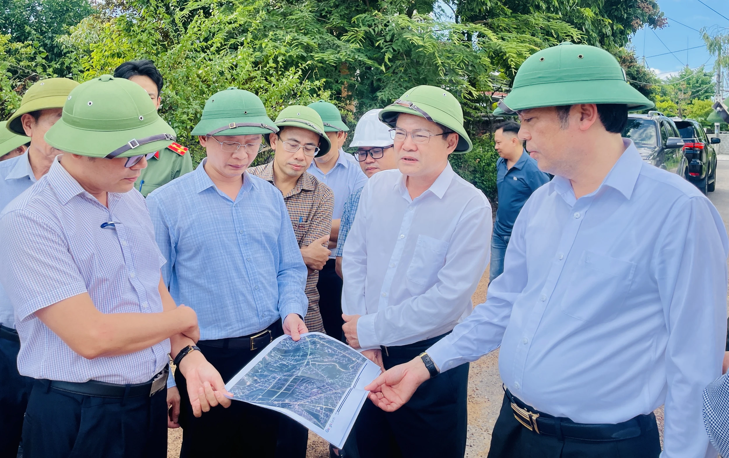 Phó Chủ tịch UBND tỉnh kiểm tra tiến độ thực hiện các công trình