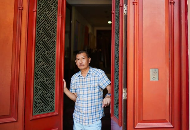 Tối giản - 'dấu vân tay' của họa sĩ Lê Thiết Cương - Ảnh 2.