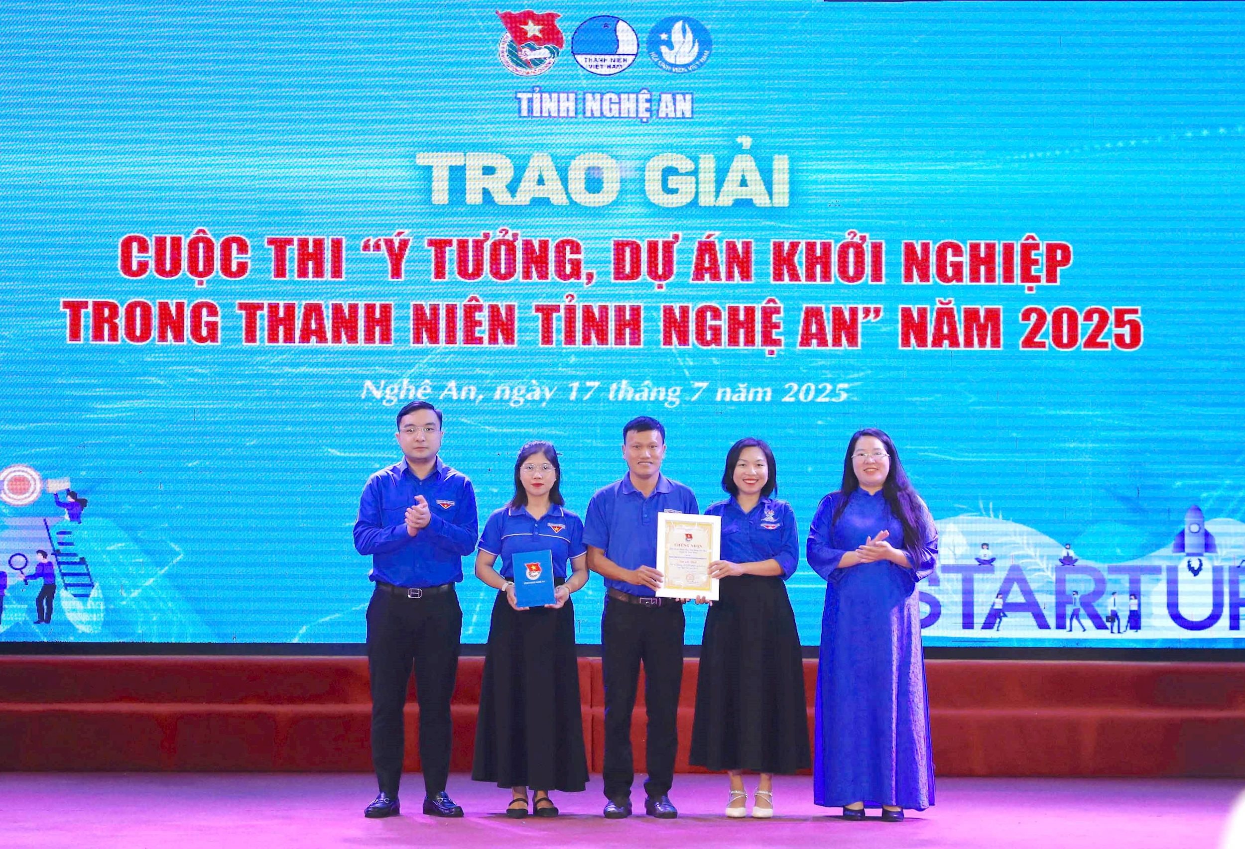 Chi tiết 11 giải Ý tưởng, dự án khởi nghiệp trong thanh niên Nghệ An và các cuộc thi quan trọng của Đoàn cấp tỉnh 2025
