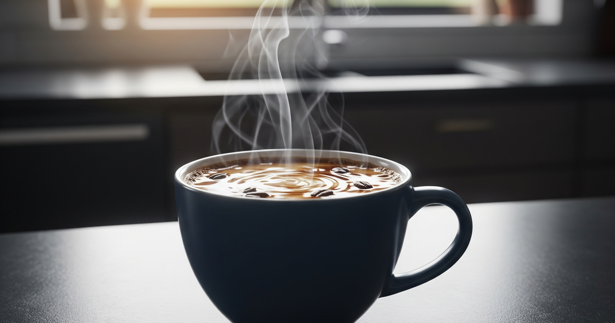 What happens to your blood pressure when you drink coffee?