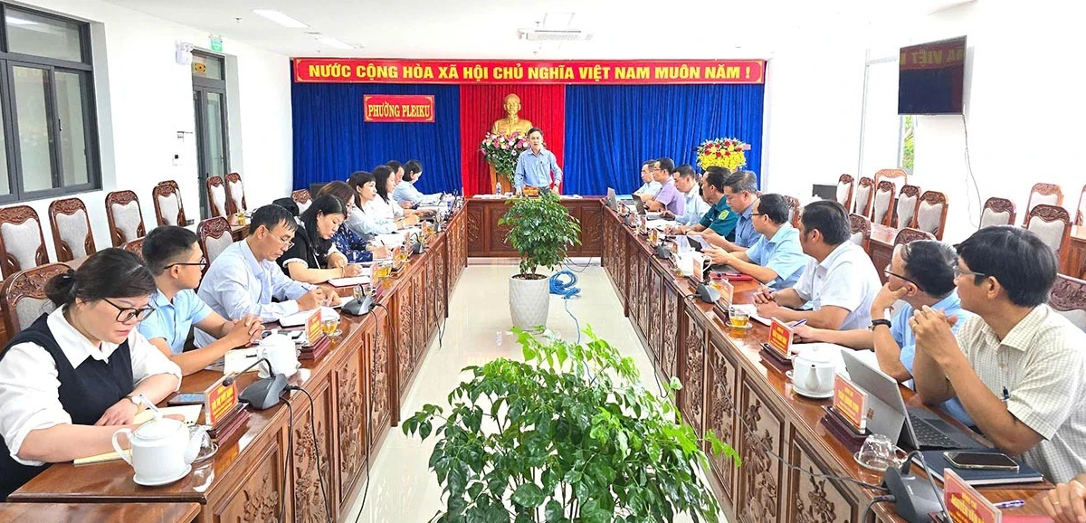Gấp rút chuẩn bị chu đáo đại hội đảng bộ xã, phường