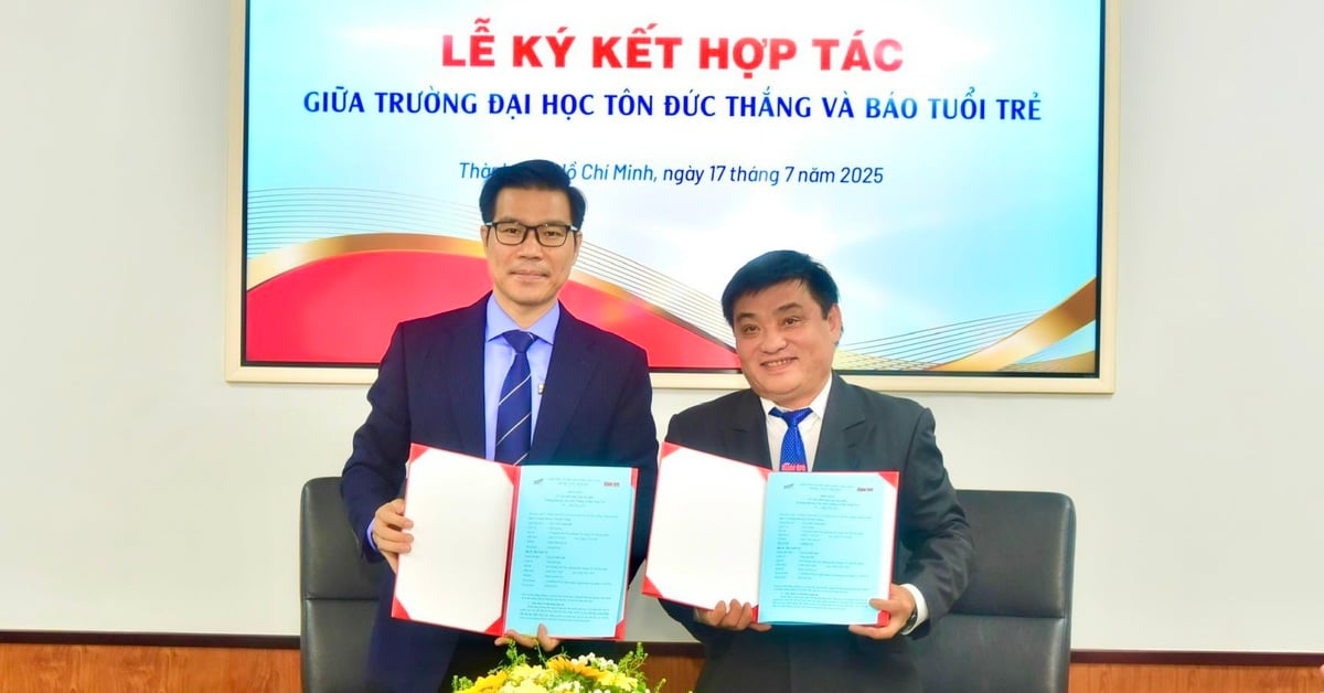 Tuoi Tre Newspaper and Ton Duc Thang University cooperate in training media human resources