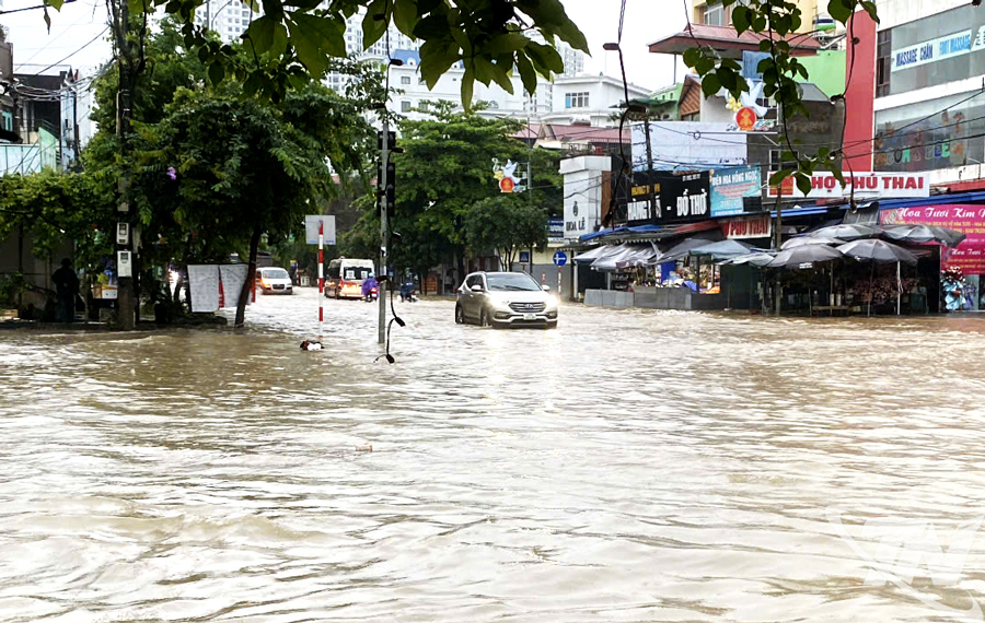 Giải pháp chống ngập úng khu vực trung tâm tỉnh