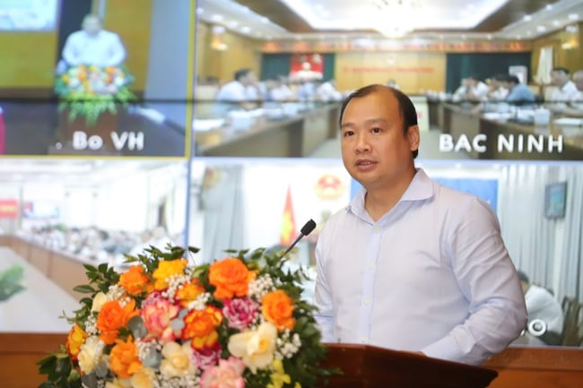 Hội nghị sơ kết công tác 6 tháng đầu năm và triển khai nhiệm vụ công tác 6 tháng cuối năm của Bộ VHTTDL - Ảnh 3.