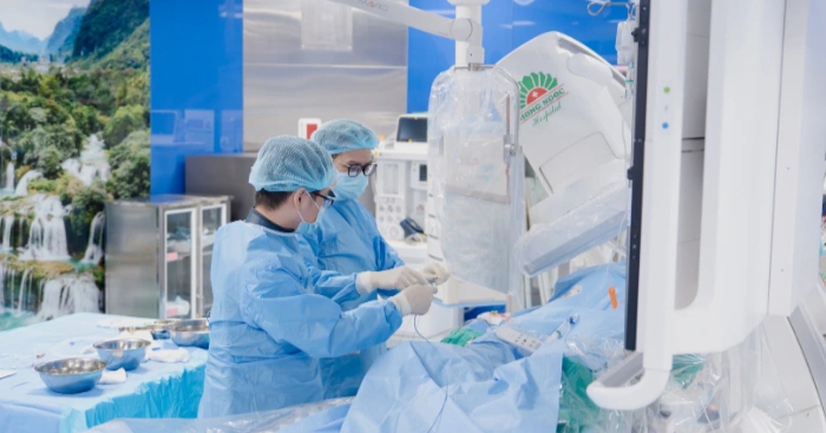Phát hiện tổn thương tim trước ca mổ cột sống, cụ ông được xử trí kịp thời