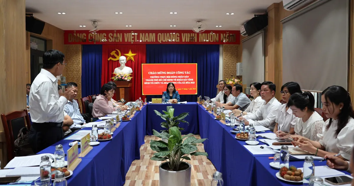 Die Arbeitsgruppe Nr. 5 des Volksrats von Ho-Chi-Minh-Stadt untersuchte die Aktivitäten in der Gemeinde Hoa Hoi.