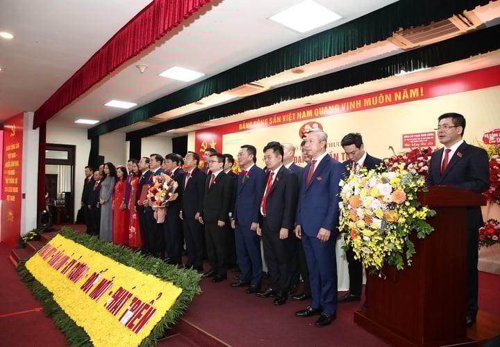 Ủy viên Trung ương Đảng, Bí thư Đảng uỷ, Bộ trưởng Bộ Công Thương Nguyễn Hồng Diên khẳng định, nhiệm kỳ 2025 - 2030, Đảng bộ Bộ Công Thương sẽ nỗ lực hết mình để đóng góp toàn diện vào kết quả phát triển kinh tế - xã hội của đất nước