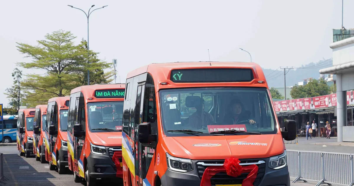 Đà Nẵng vận hành hai tuyến xe buýt mới đi Cửa Đại và cầu Tam Kỳ