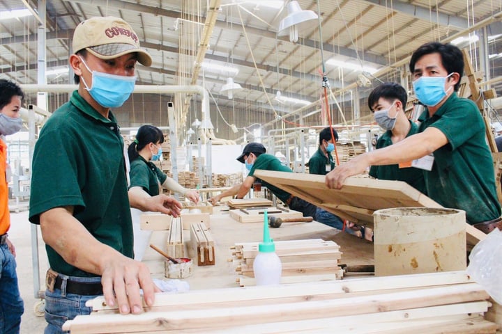Công nghiệp TP.HCM mới đóng góp 30% GRDP cho TP, là nơi có nhiều khu công nghiệp, khu chế xuất nhất nước. (Ảnh: N. Thanh)