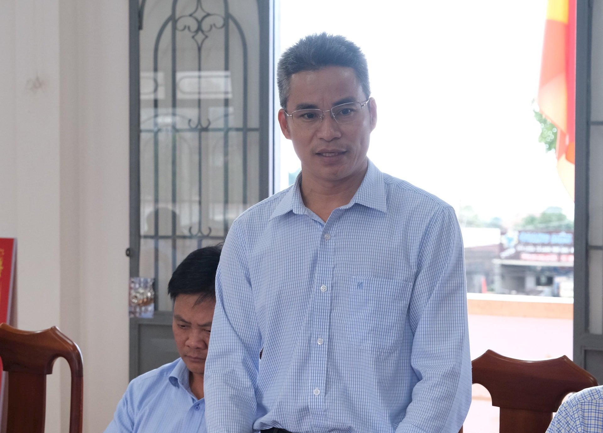 តំណាង​ក្រសួង​មហាផ្ទៃ​ចំនួន ២​រូប បាន​ថ្លែង​ក្នុង​កិច្ច​ប្រជុំ