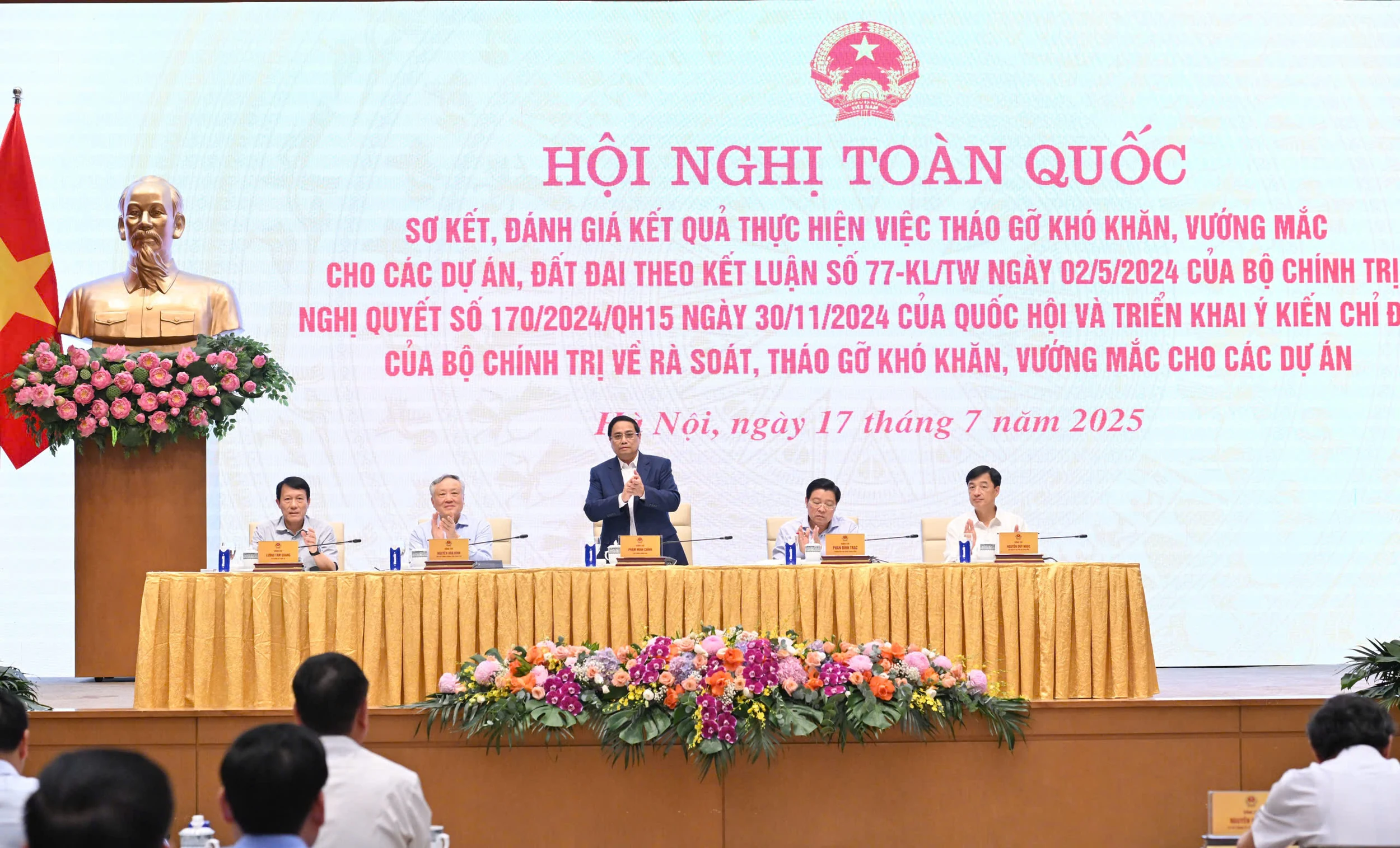 Tháo gỡ khó khăn, vướng mắc cho các dự án, đất đai