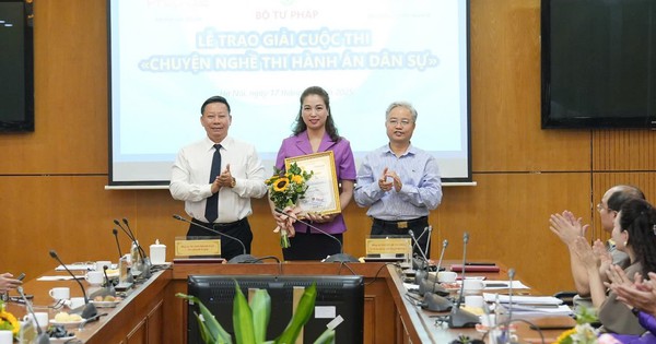 Trên 30 tác phẩm đoạt giải cuộc thi ‘Chuyện nghề Thi hành án dân sự’