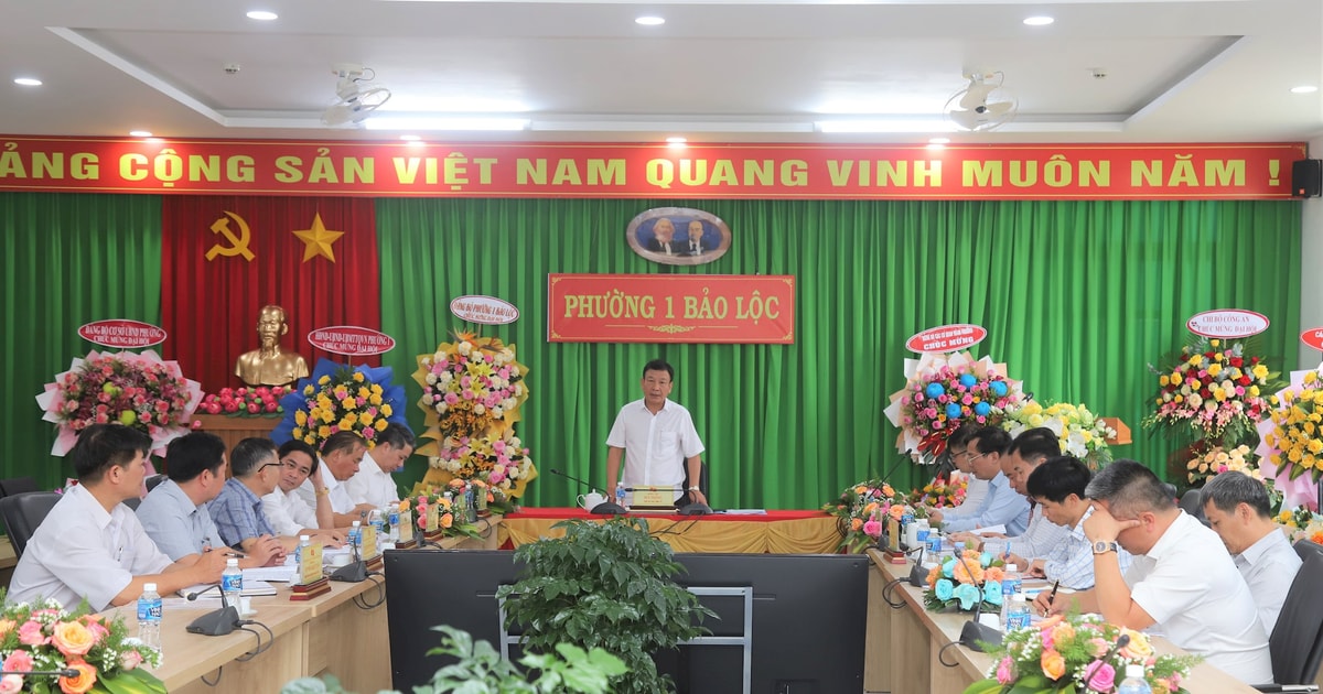 អនុប្រធានគណៈកម្មាធិការបក្សខេត្ត Lam Dong លោក Bui Thang៖ បន្តជំរុញលទ្ធផលវិជ្ជមានក្នុងការដោះស្រាយនីតិវិធីរដ្ឋបាល