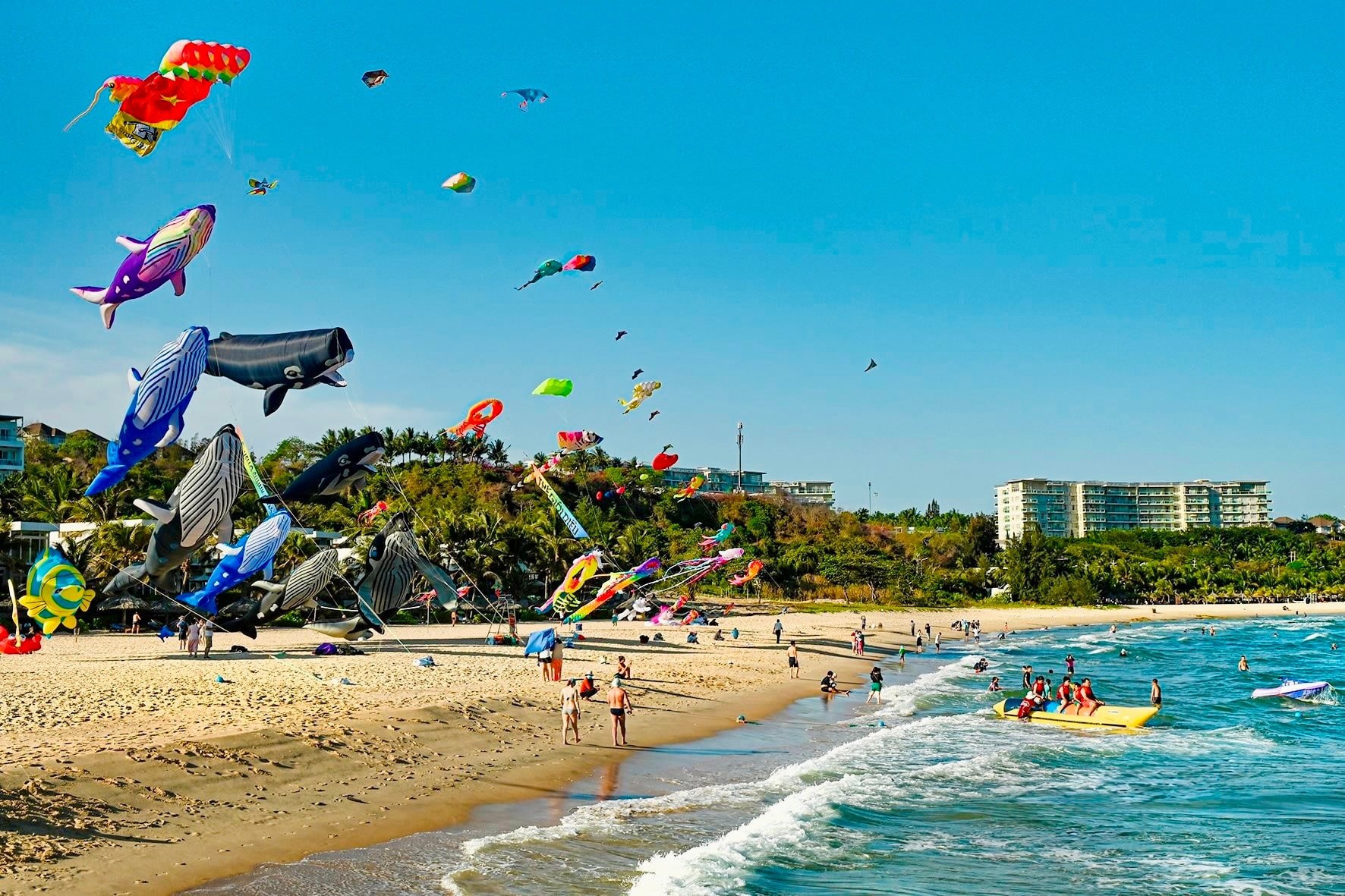 Lễ hội thả diều tại phường Phú Thuỷ