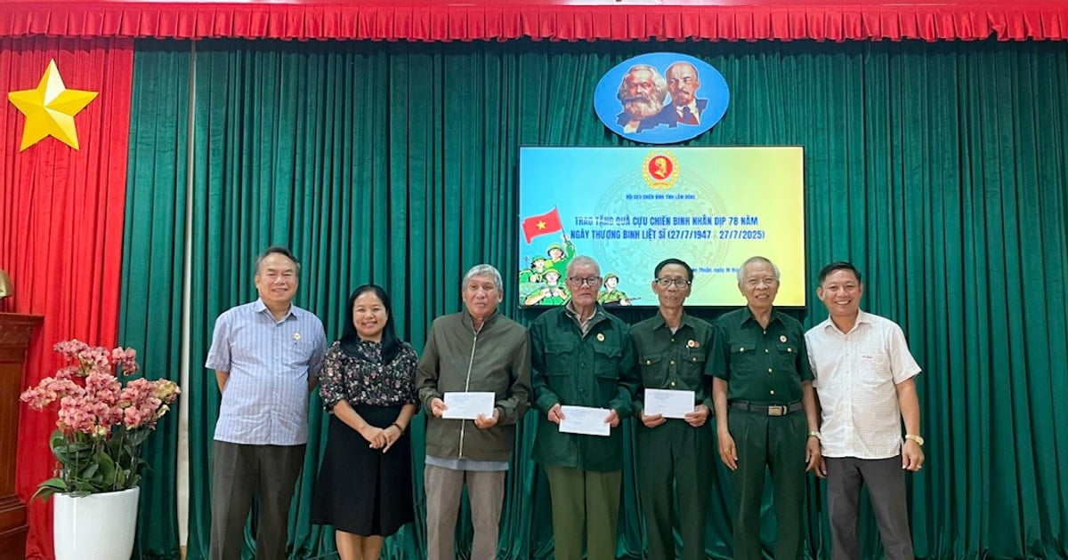 Hội Cựu chiến binh tỉnh Lâm Đồng thăm các cơ sở hội sau sáp nhập