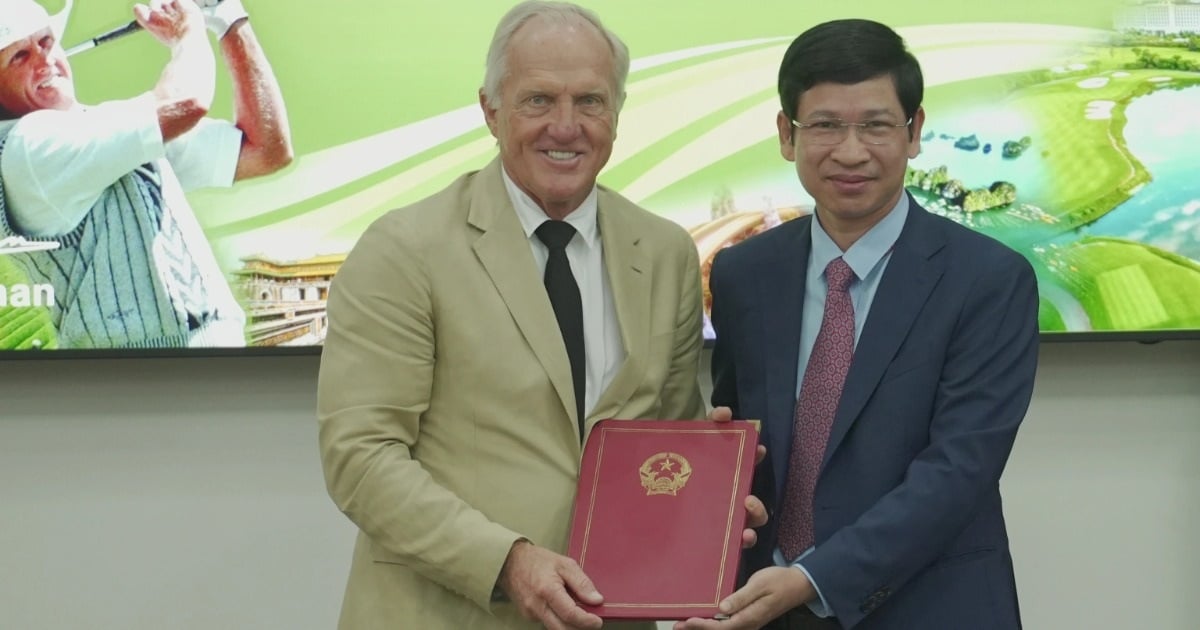 World golf legend Greg Norman is Vietnam Tourism Ambassador
