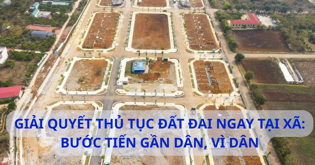 Bước tiến gần dân, vì dân