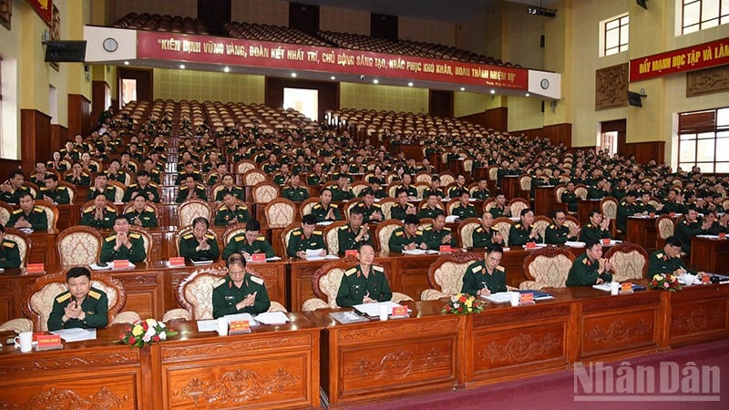 Quang cảnh hội nghị tổng kết năm học 2024-2025.
