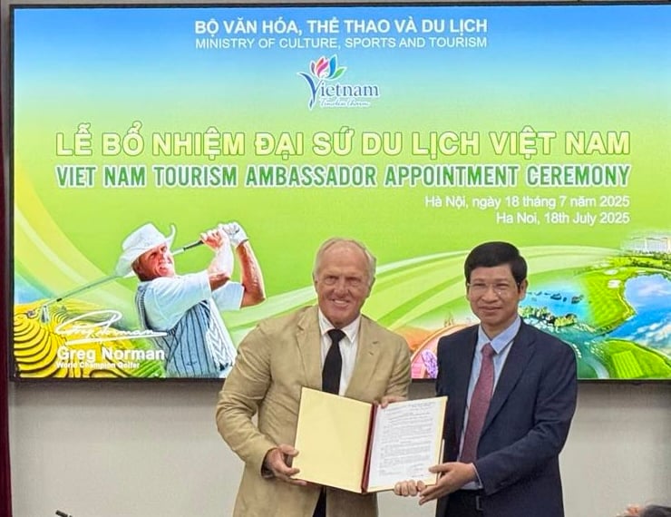 Huyền thoại golf Greg Norman được tái bổ nhiệm cương vị Đại sứ Du lịch Việt Nam  - Ảnh 2.