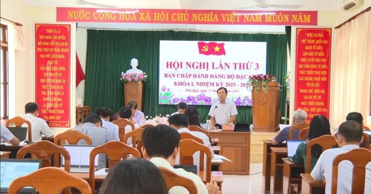 Đặc khu Phú Quý sẵn sàng cho Đại hội Đảng bộ lần thứ I