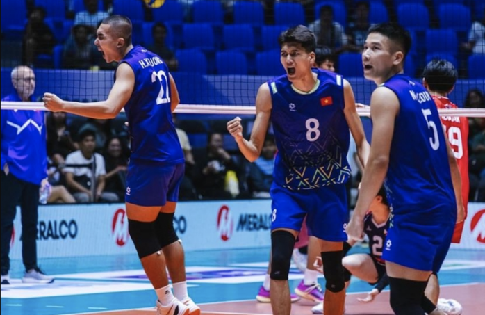Tuyển bóng chuyền nam Việt Nam lại thua Indonesia ở SEA V.League 2025- Ảnh 2.