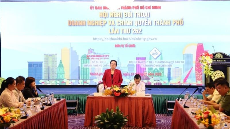 ថ្នាក់ដឹកនាំ ITPC និងមន្ទីរទេសចរណ៍ទីក្រុងហូជីមិញ បានដឹកនាំកិច្ចសន្ទនានេះ។