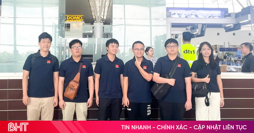 សិស្ស​២​នាក់​មក​ពី​ខេត្ត Ha Tinh ទទួល​បាន​មេដាយ​មាស​២​គ្រឿង​ក្នុង​ព្រឹត្តិការណ៍​អូឡាំពិក​គណិតវិទ្យា​អន្តរជាតិ