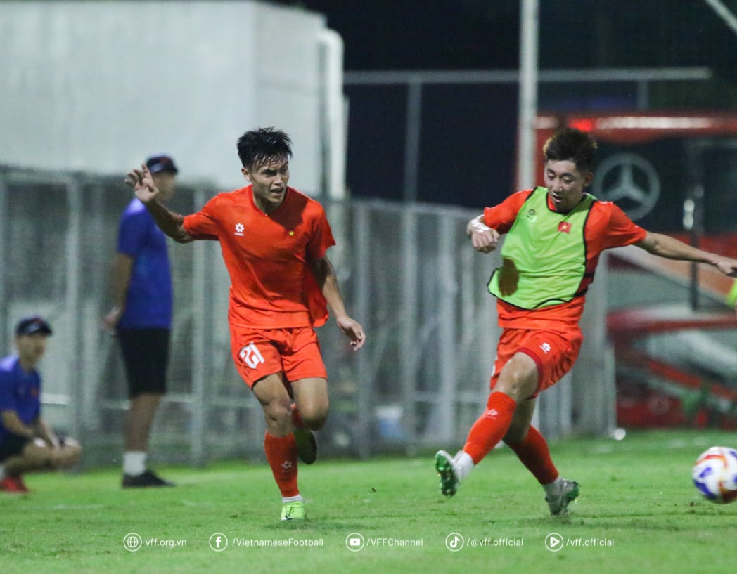 U23 Đông Nam Á 2025: Đội tuyển Việt Nam sẵn sàng cho trận đấu gặp đội tuyển Lào - Ảnh 1.