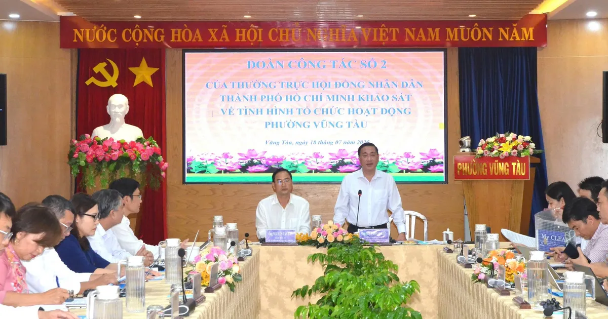 Phường Vũng Tàu (TPHCM) vận hành thông suốt, người dân hài lòng