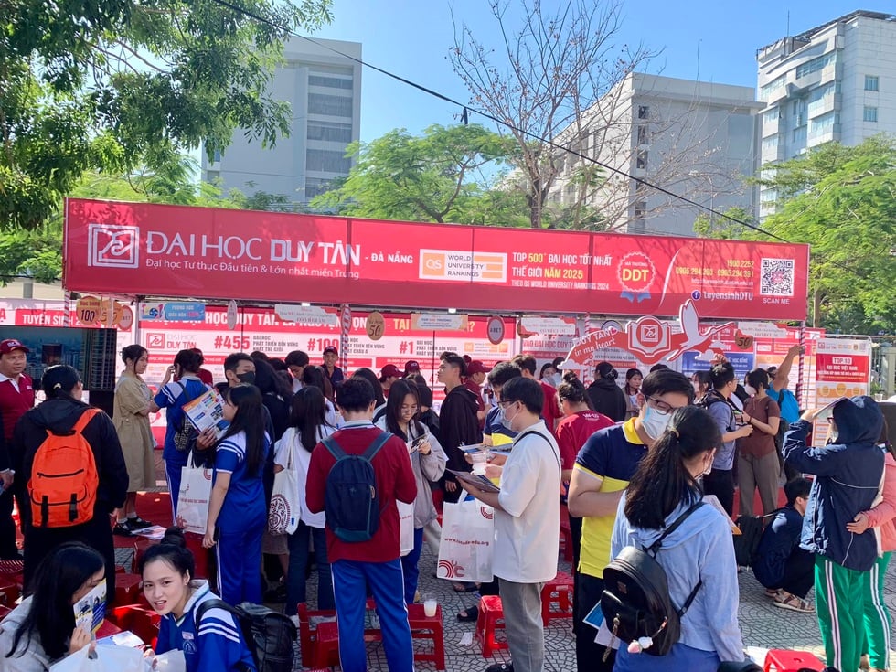 Đại học Duy Tân công bố điểm xét tuyển: Khối ngành sức khỏe tiếp tục dẫn đầu- Ảnh 2.