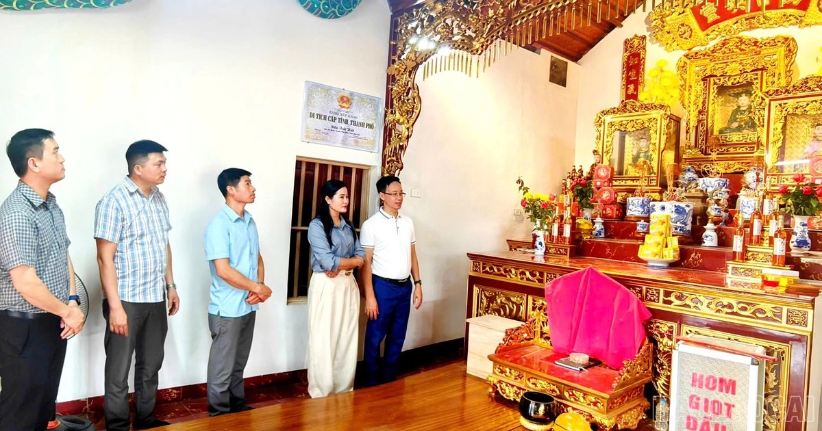 Sở Văn hóa - Thể thao và Du lịch khảo sát hiện trạng các di tích được xếp hạng trên địa bàn tỉnh