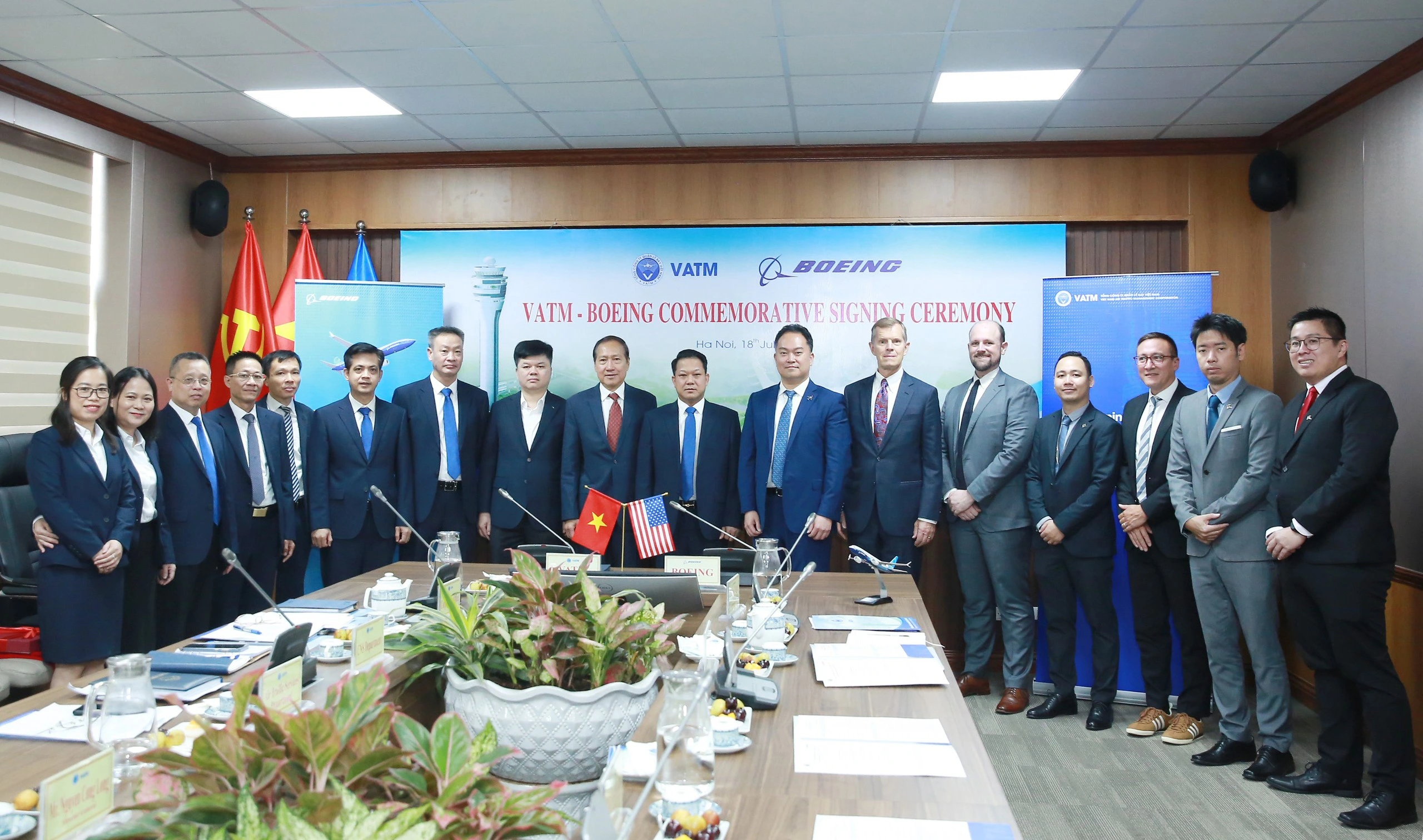 ក្រុមហ៊ុន Boeing និងវៀតណាមសហការក្នុងការស្រាវជ្រាវដើម្បីកែលម្អសមត្ថភាពគ្រប់គ្រងចរាចរណ៍ផ្លូវអាកាស