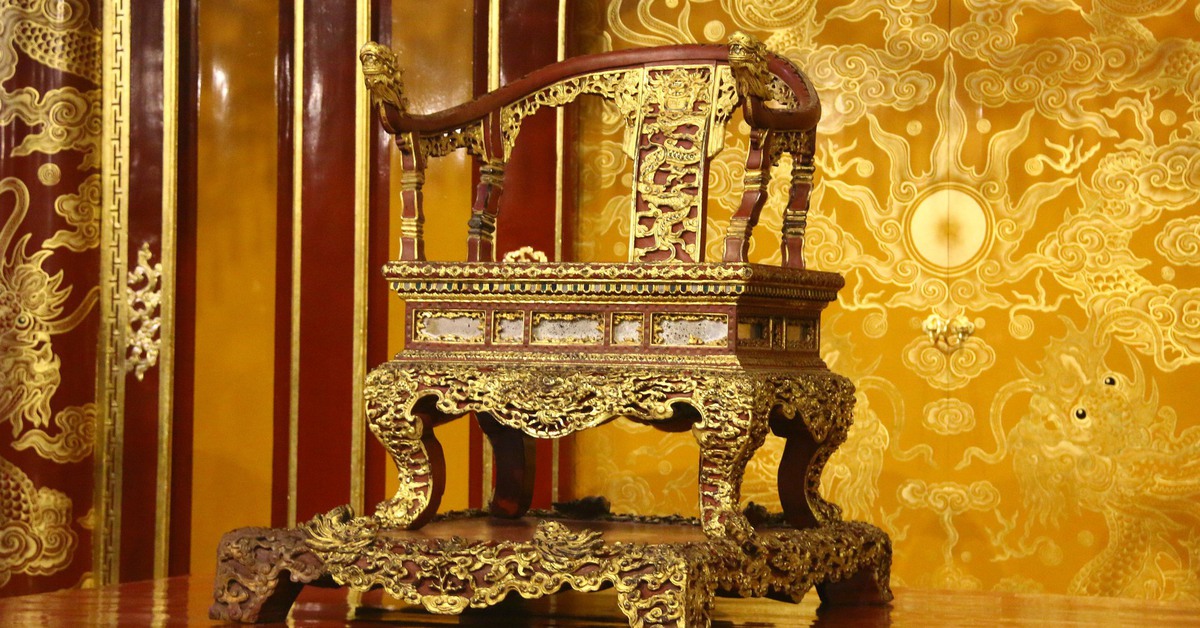 Bộ Văn hóa, Thể thao và Du lịch: Phục chế ngai vàng triều Nguyễn trả lại tình trạng giống nhất